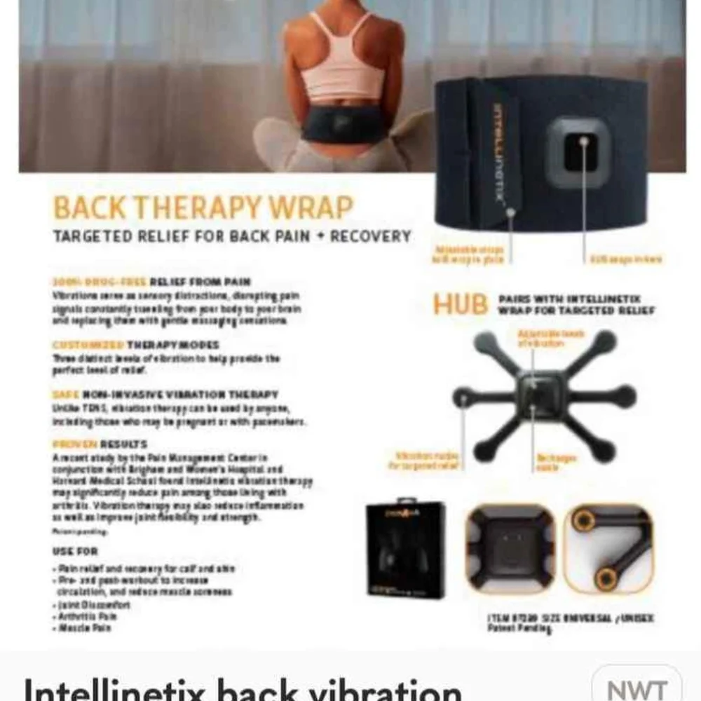 Black Back Therapy Wrap